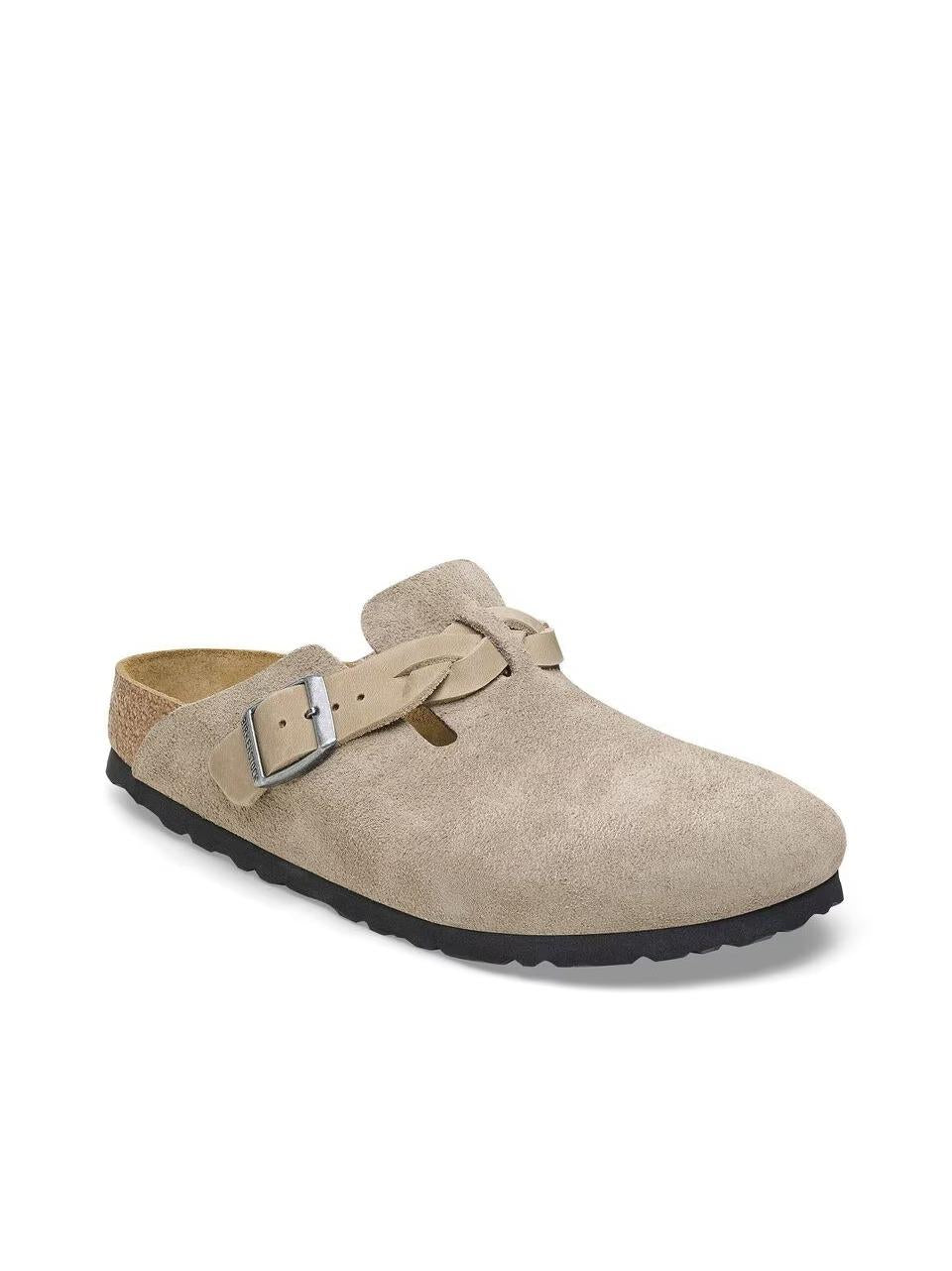 sabot boston treccia BOSTON1026694 TAUPE BIRKENSTOCK 