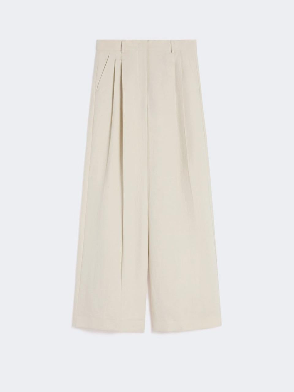 pantalone lino viscosa VELIERO INTONACO WEEKEND  by Max Mara 