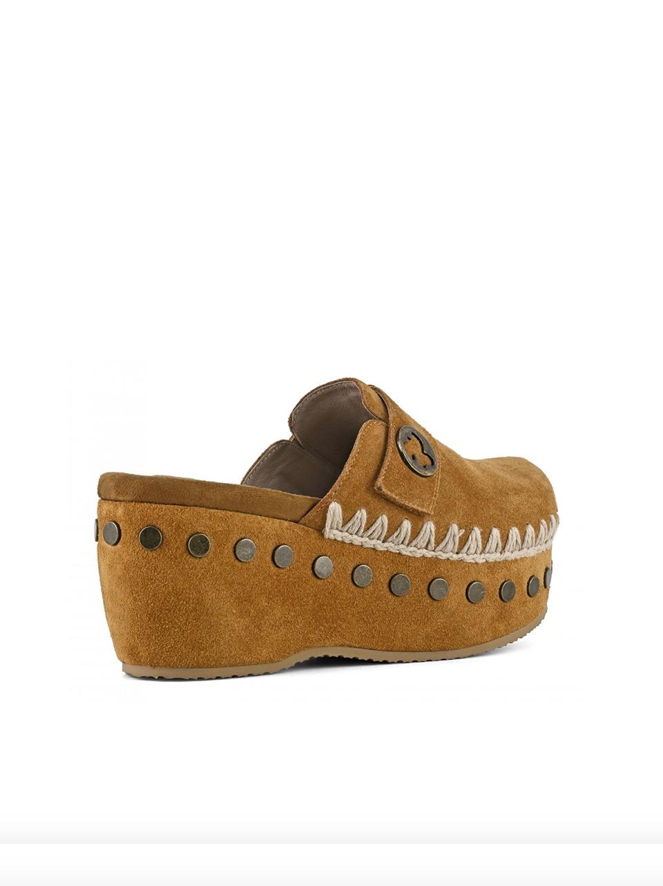clog plain suede MU SW611001A COG MOU 