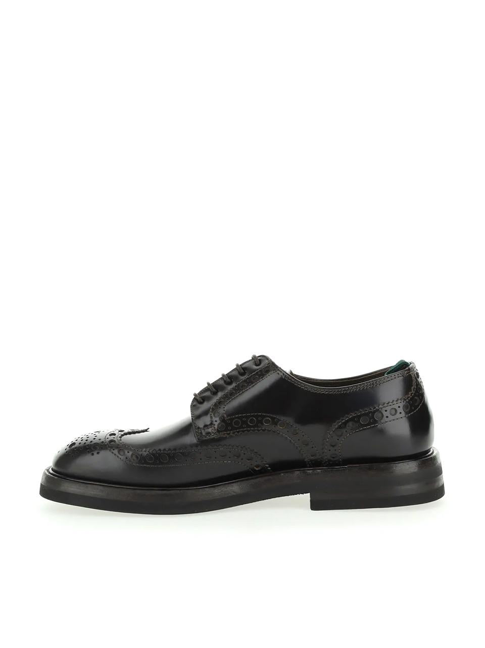 derby brogue 6013 NERO GREEN GEORGE 