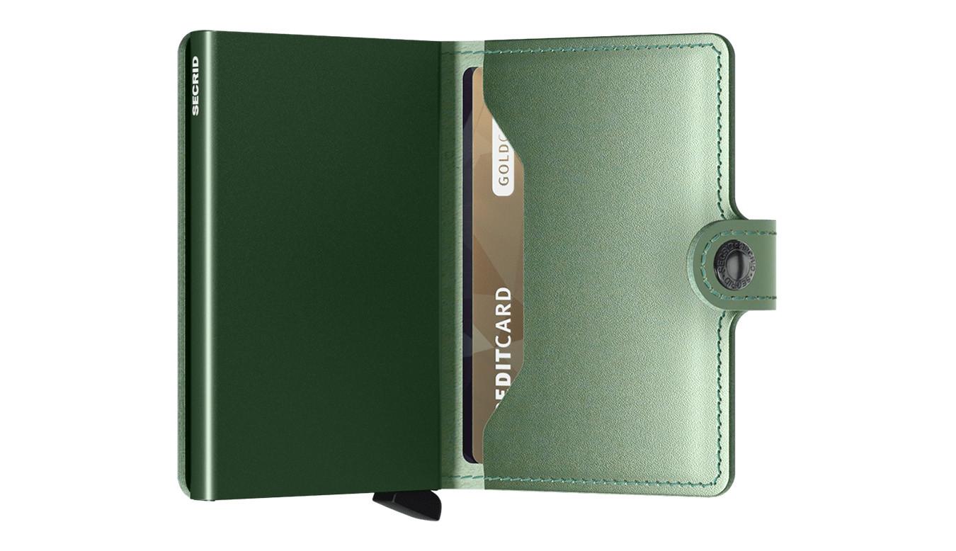 secrid mini metallic MME-GREEN GREEN SECRID 