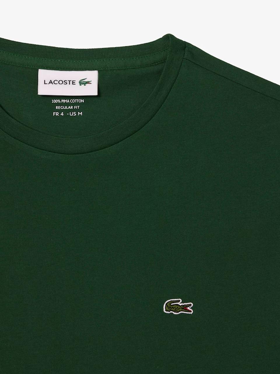 t shirt in pima TH6709 132 LACOSTE 