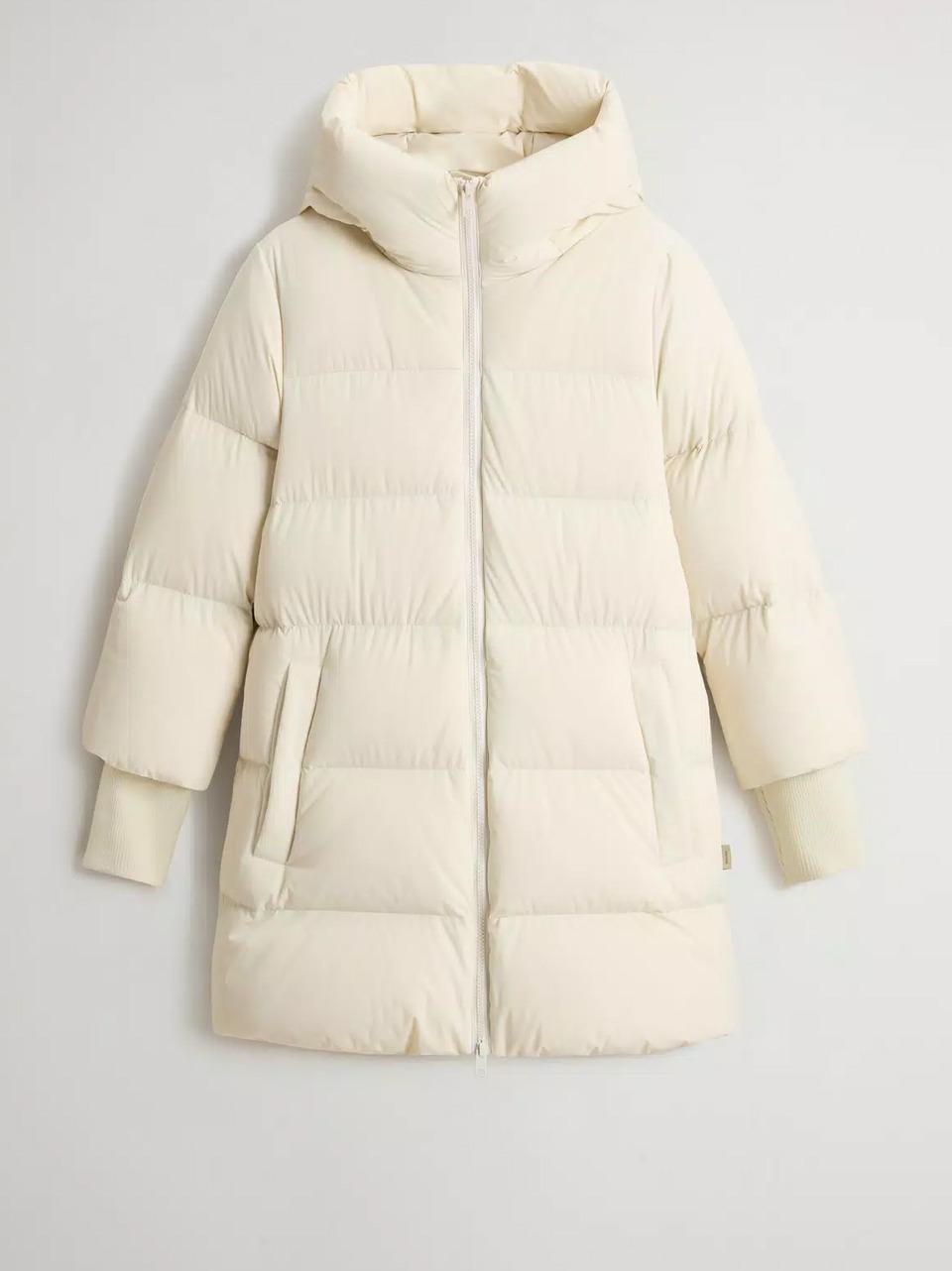 cloud madison coat CFWWOU2090 FRUT 3107 MILKY WOOLRICH 