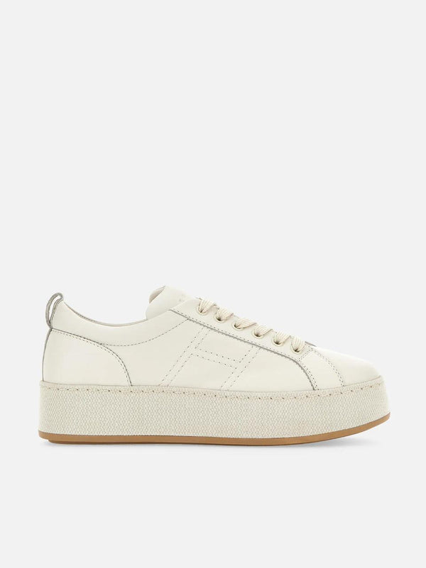 sneakers 681 fondo fasciato HXW6810FP50LE9B013 YOGURT HOGAN 