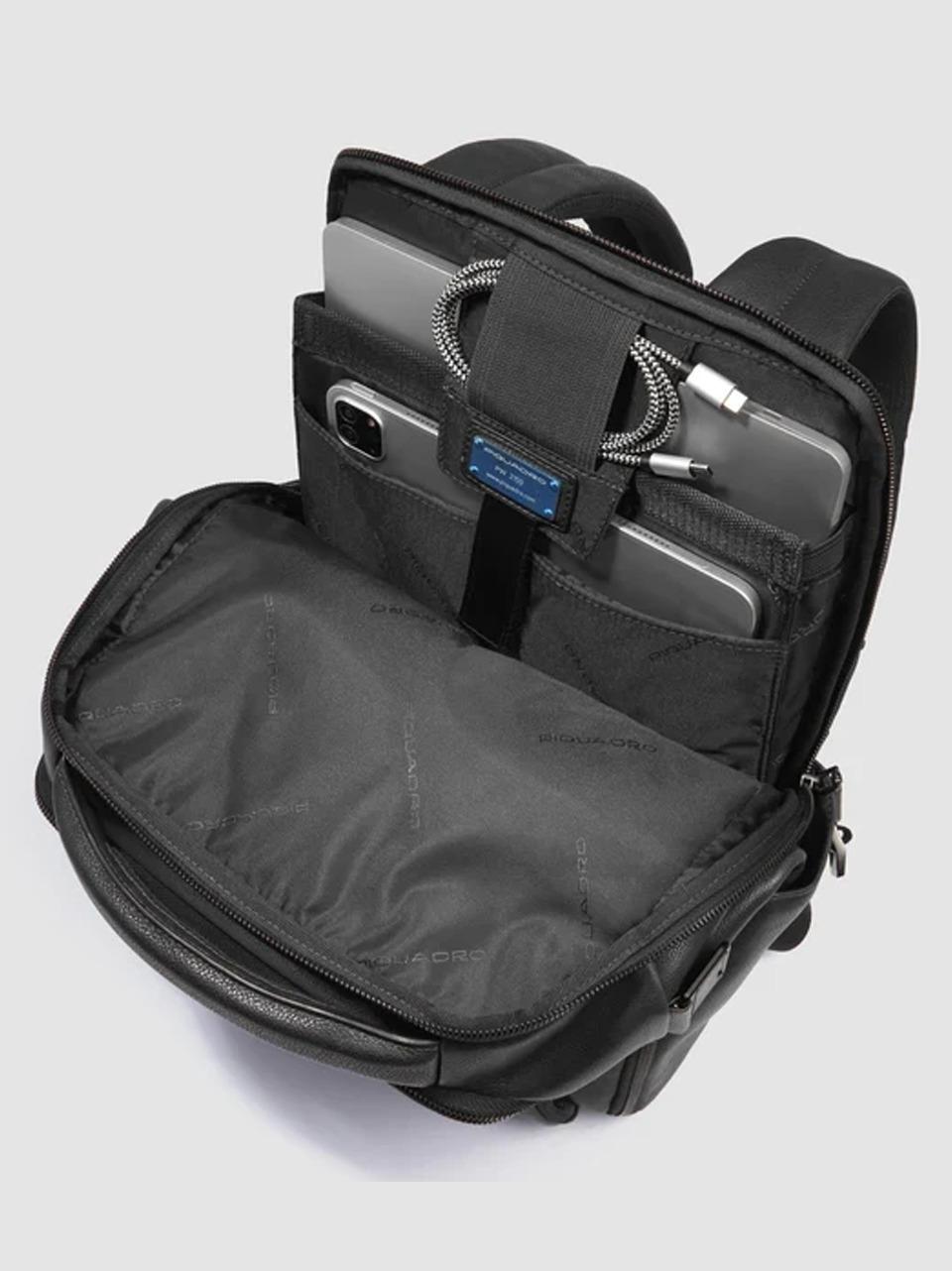 zaini cronos 14 medio CA6688S134 NERO PIQUADRO 