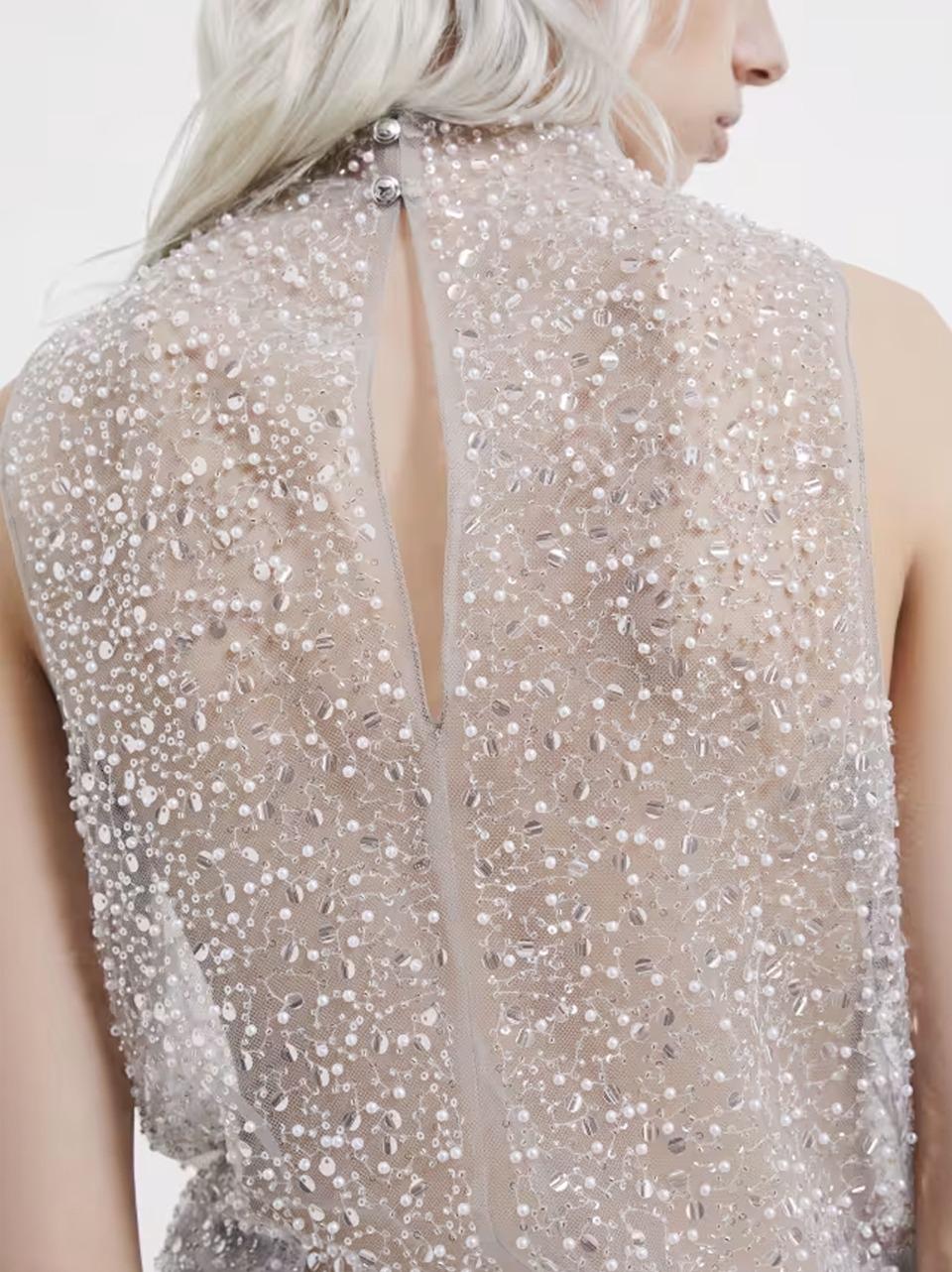 top full strass 2C1703 J4V6 Patrizia pepe 