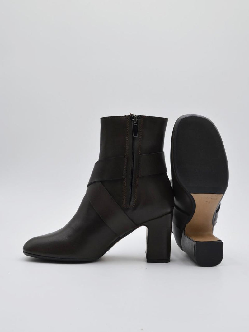 stivaletto col laccioalla caviglia  tacco h 70mm 3111 SIGARO MATTEO PITTI 