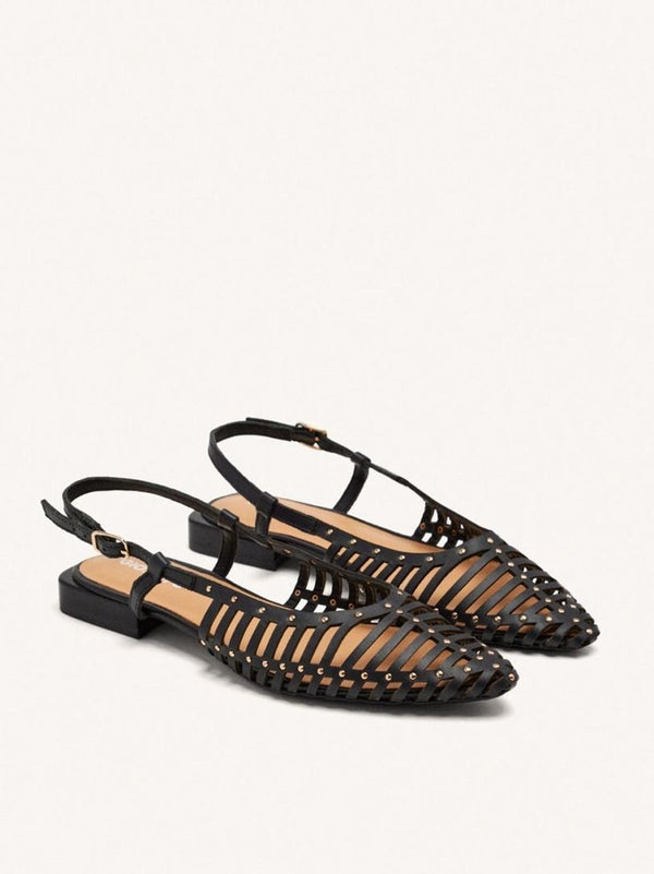 chanel flat laserato 74076-JERIKO NERO GIOSEPPO 