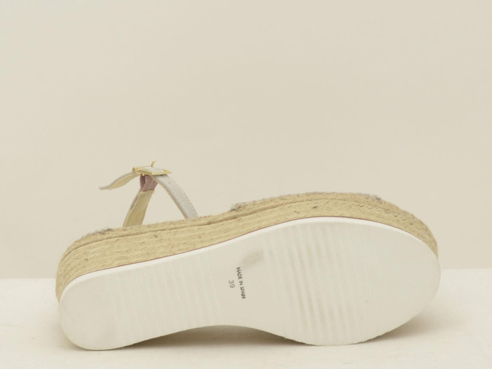  MONIA SERRAJE STONE ESPADRILLAS 