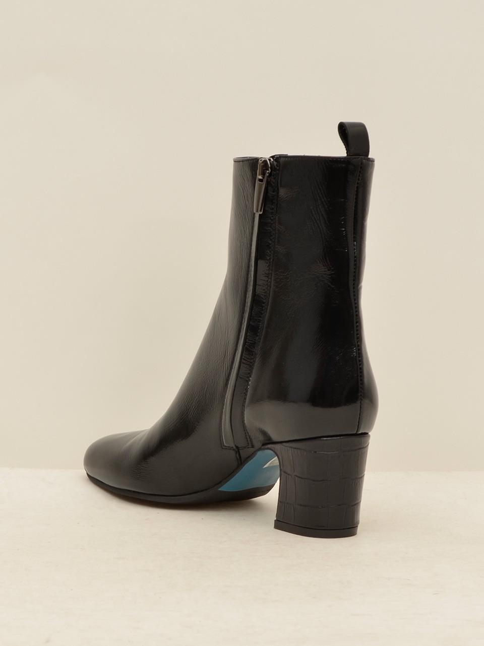 stivaletto con zip tacco h 59 mm MANUELA NERO ALESSANDRO DELAIA 