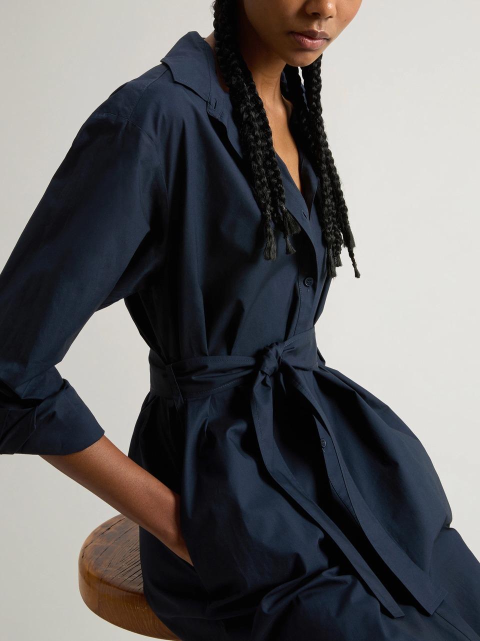 chemisieur con spacchi alti 0163 3944 BLU WOOLRICH 