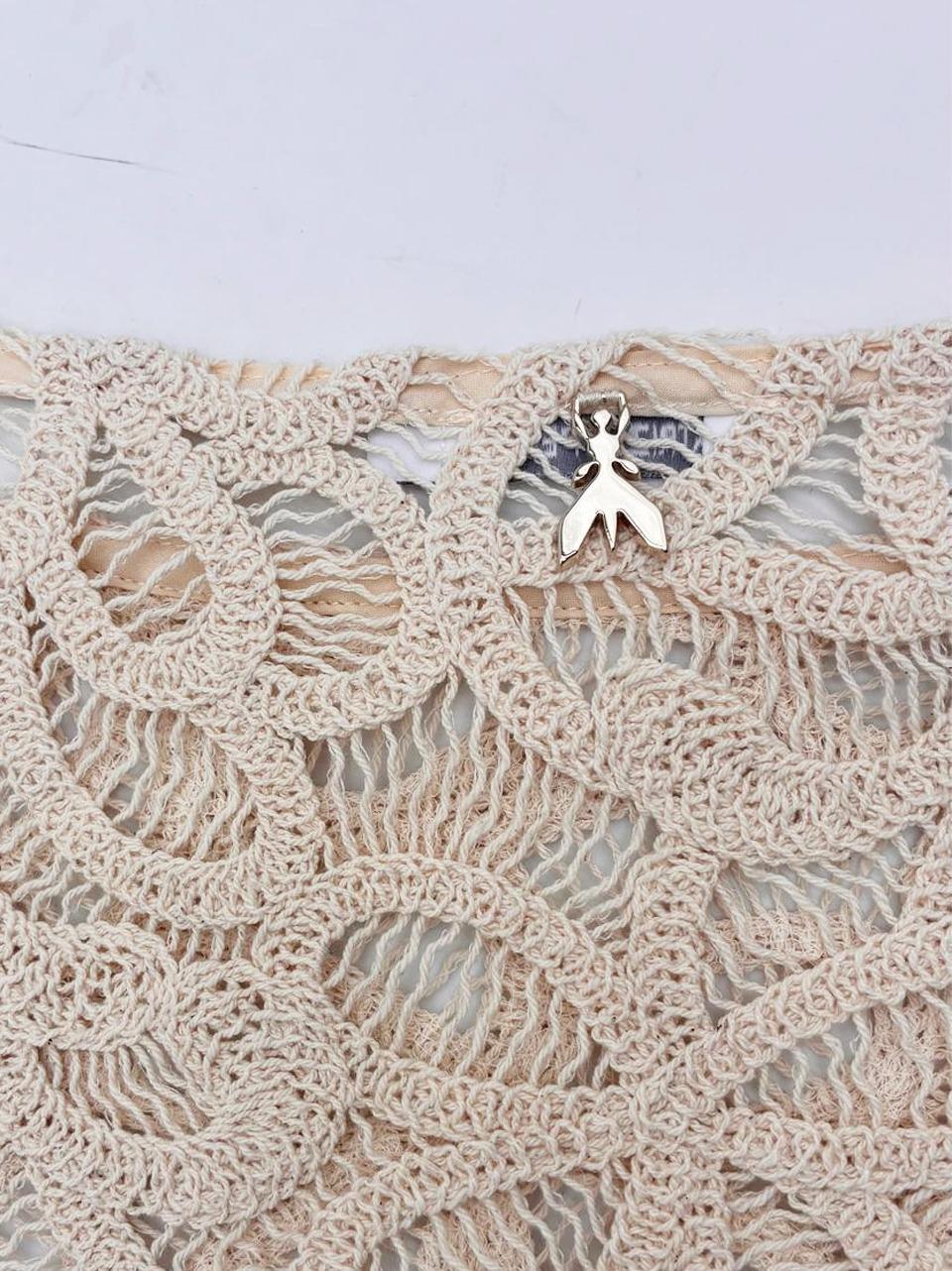 maglia crochet 2M4560 A764 B Patrizia pepe 