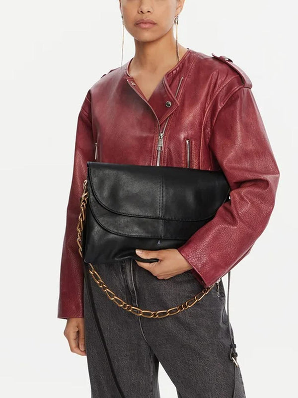 borsa spalla catena 8B0286L162 N Patrizia pepe 
