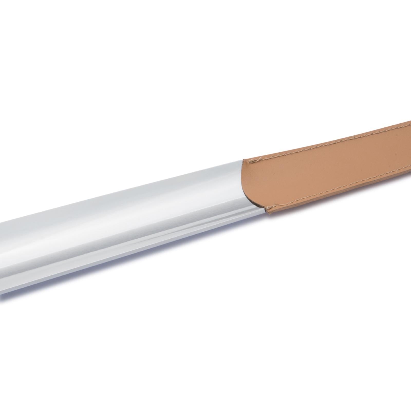 calzascarpe metallo e pelle liscia 0306 COGNAC UTILE 4 
