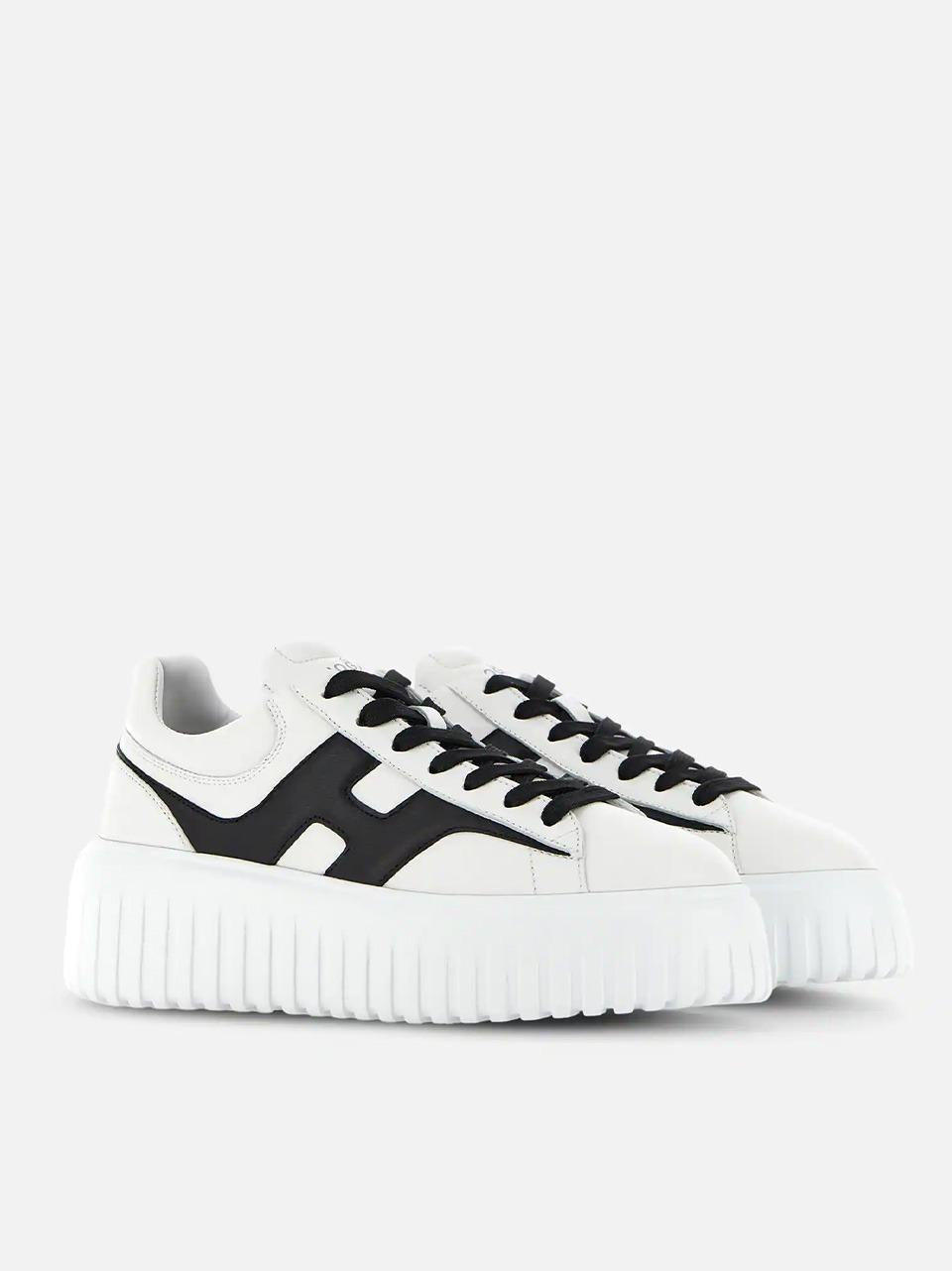 sneakers  H-Stripes HXM6450FE91LE90001 BIANCO NERO HOGAN 