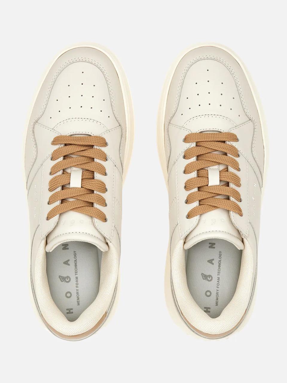 sneakersd sky screpers HXW6700FK80U3I0RF6 BURRO BEIGE HOGAN 