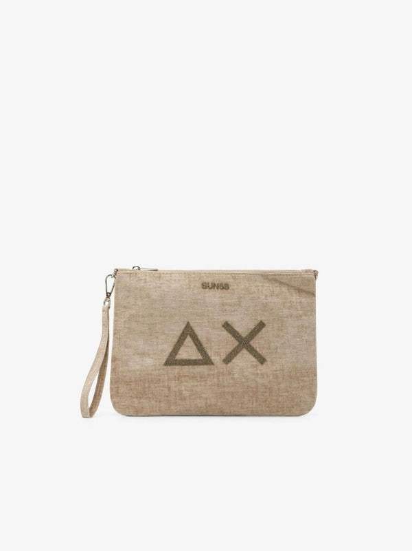 borsa pochette back velvet CPX45201 GRIGIO SUN 68 