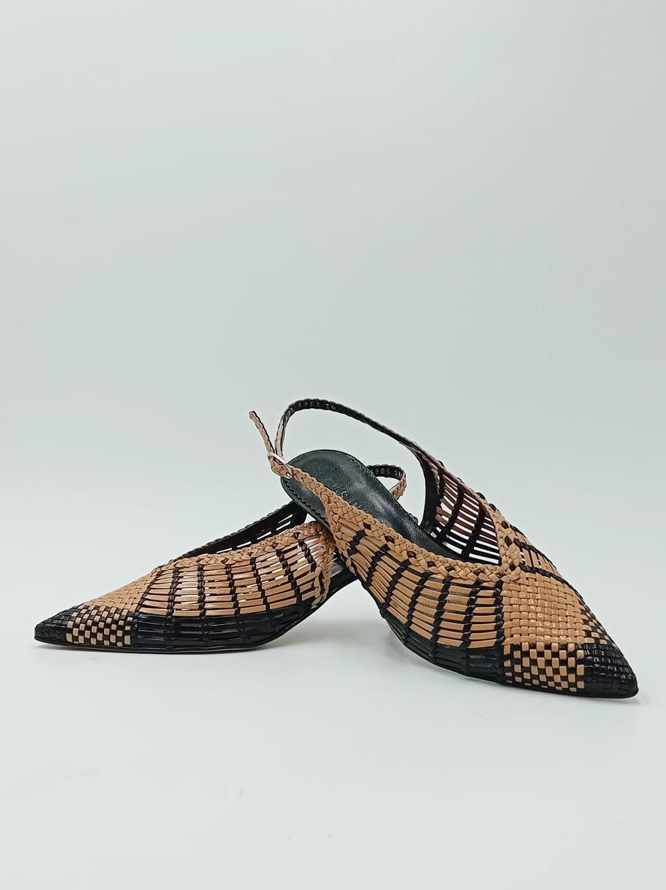 chanel intrecciato bicolor 11953 NERO TAUPE PONS QUINTANA 