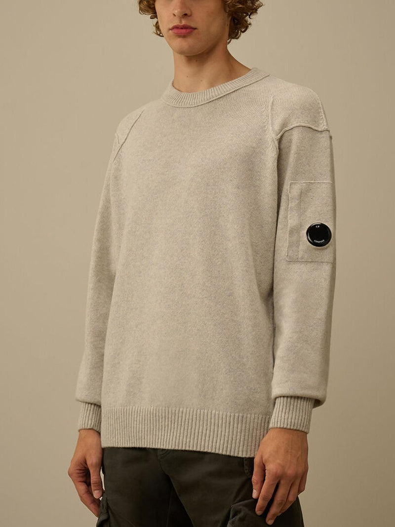 maglia lambswool KN707A 110149A GR M C.P COMPANY 