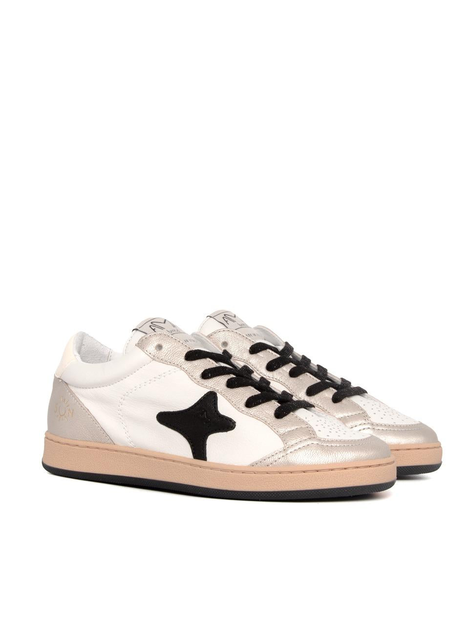 sneakers sun 4119 BIANCO ORO AMA brand 