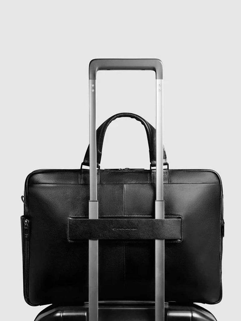 cartella con 2 tasche CA6793W136 NERO PIQUADRO 