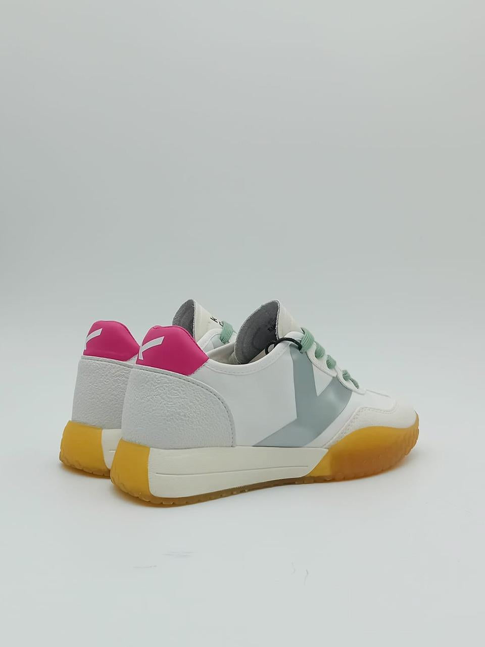 sneakers KW9752 WHITE SILVER FUXIA Keh.noo 