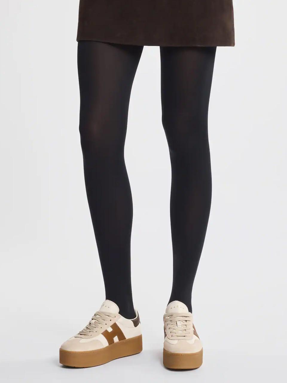 sneakers cool platform h681 HXW6980FB60UHC0MAG BIANCO COGNAC HOGAN 