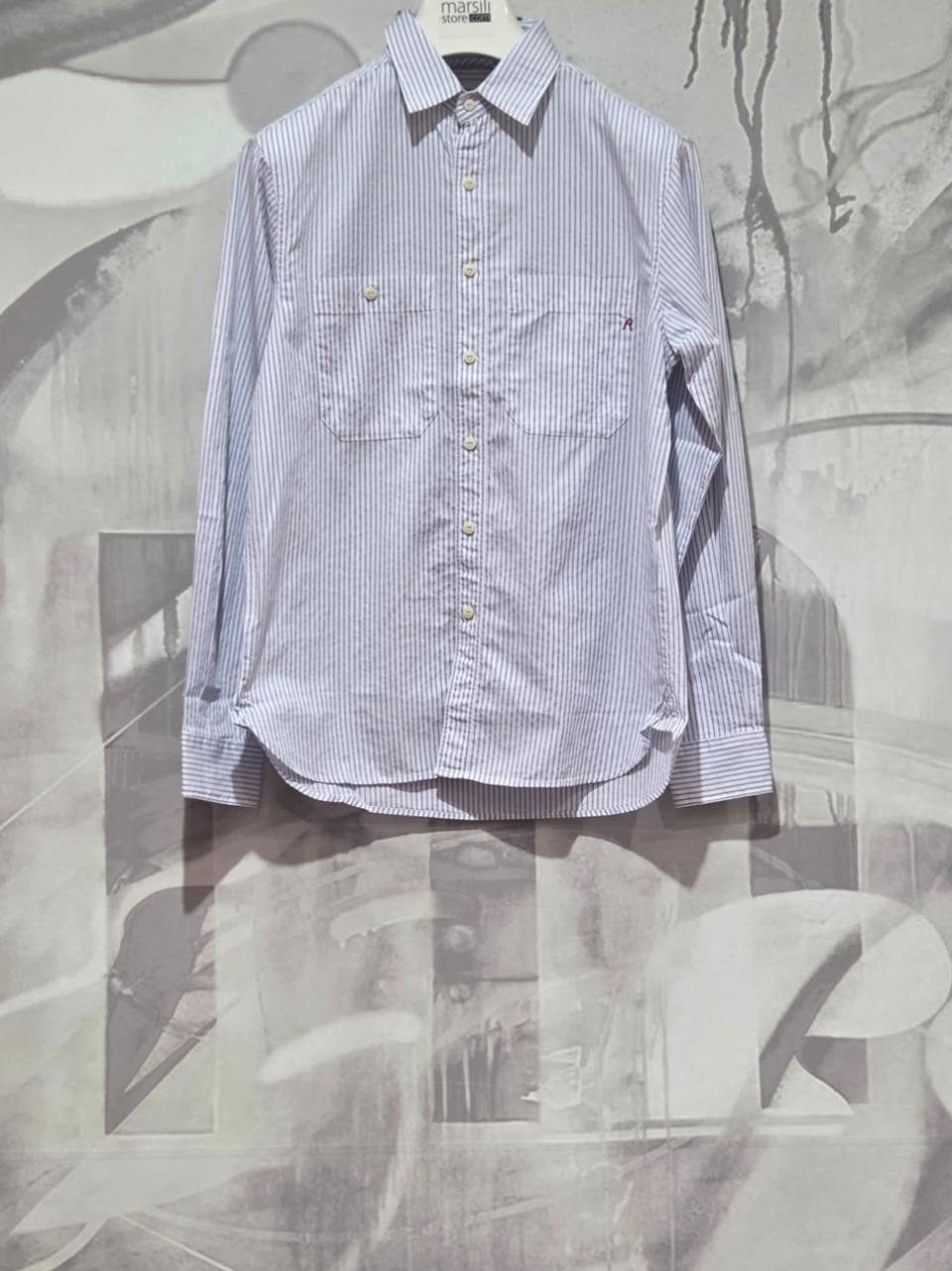 denim destroidcamicia denim M4138A 52810 010 replay 