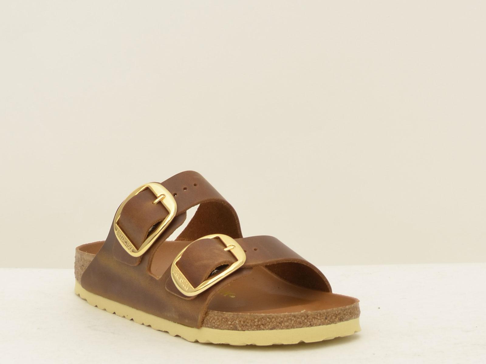 sabot arizona big buckle ARIZONA1011073 COGNAC BIRKENSTOCK 