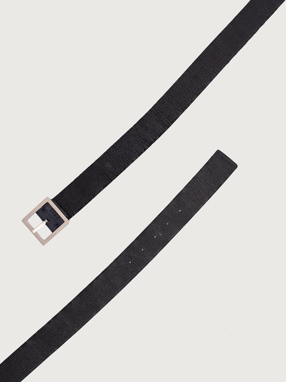 cintura reversibile elasticizzata U08323CDT BLU NERO ORCIANI 