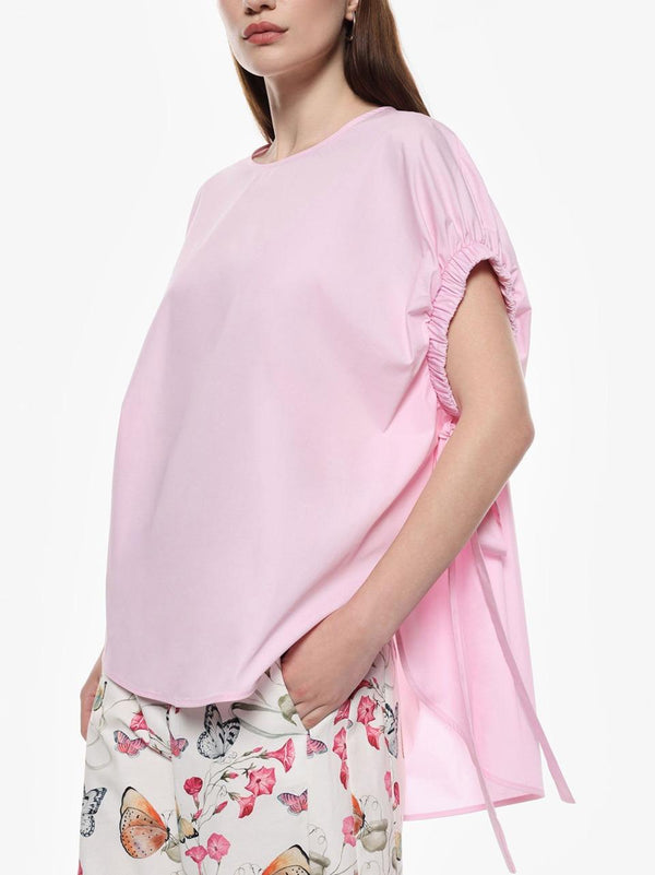 camicia girocollo coulisse CMY8JFP R SELECTED 