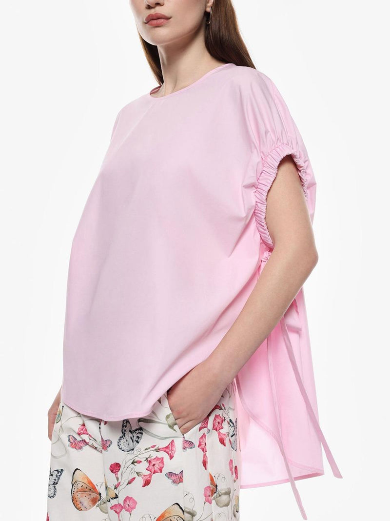 camicia girocollo coulisse CMY8JFP R SELECTED 