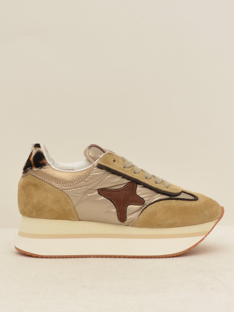 sneakers  lady 3055 SABBIA AMA brand 