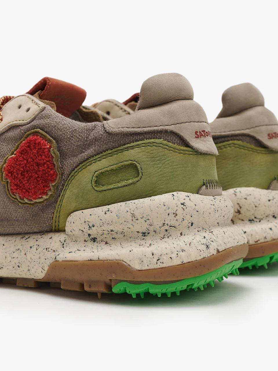 sneakers chacrona linen CHACRONA LINEN. FADED CHESNUT SATORISAN 