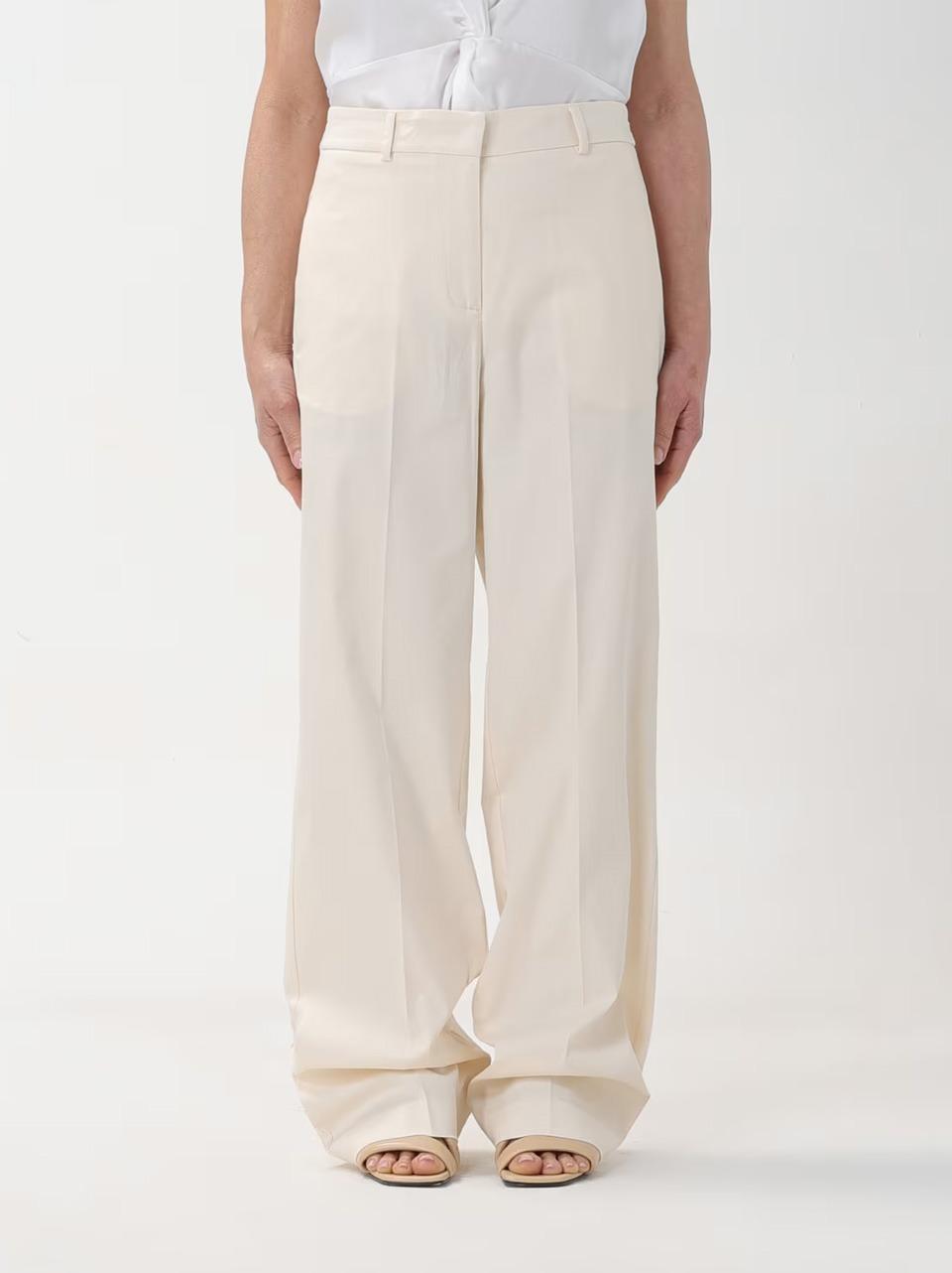 pantalone palazzo dietro elastico 240051 27 045 GRIFONI 