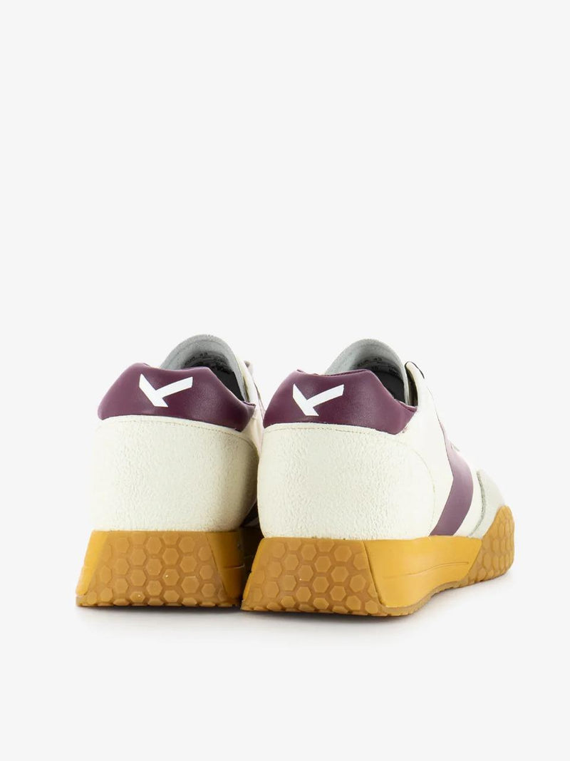 sneakers KM9753 WHITE BORDEAUX Keh.noo 