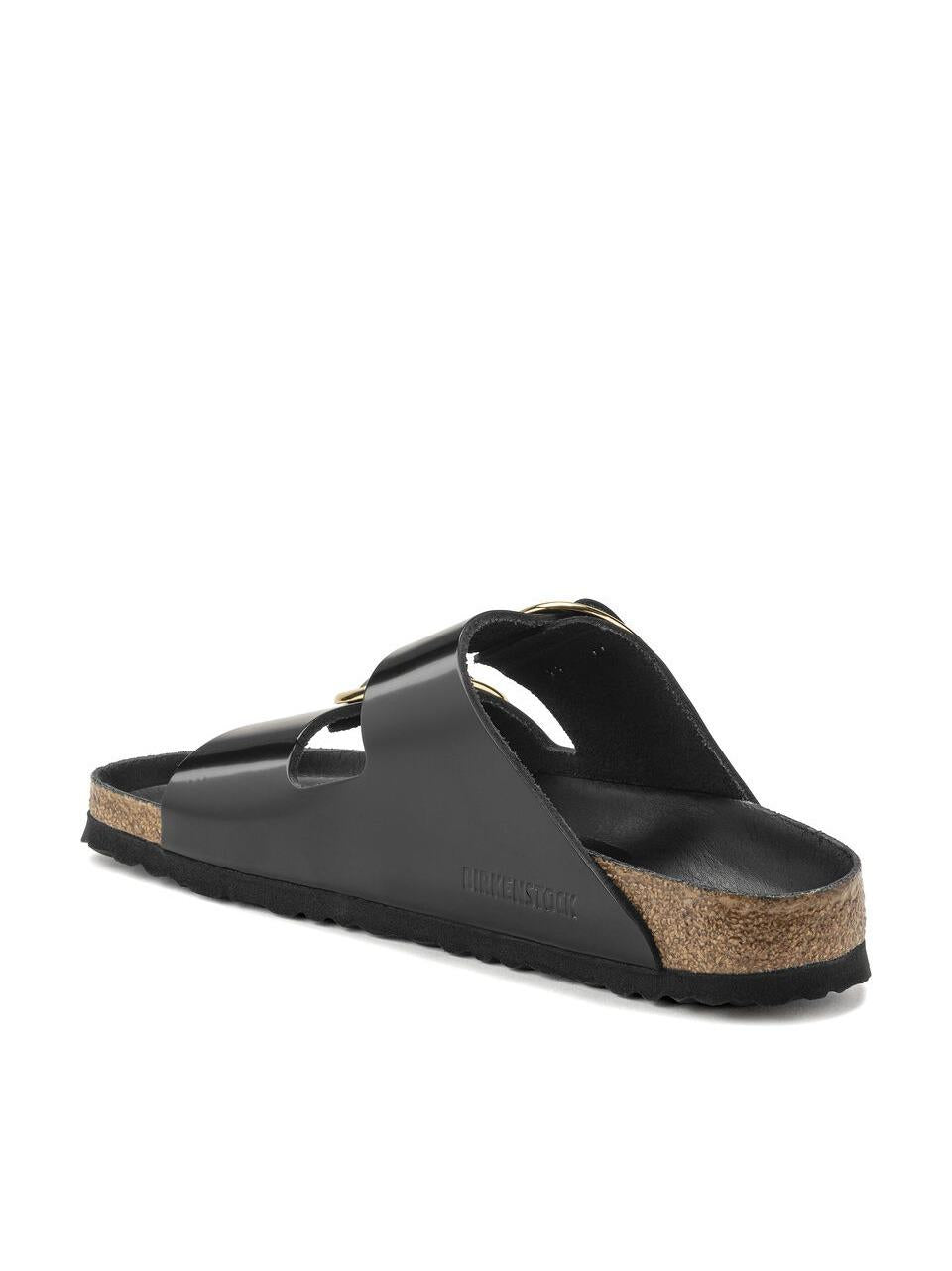 sabot arizona big buckle shine ARIZONA1021476 BLACK BIRKENSTOCK 