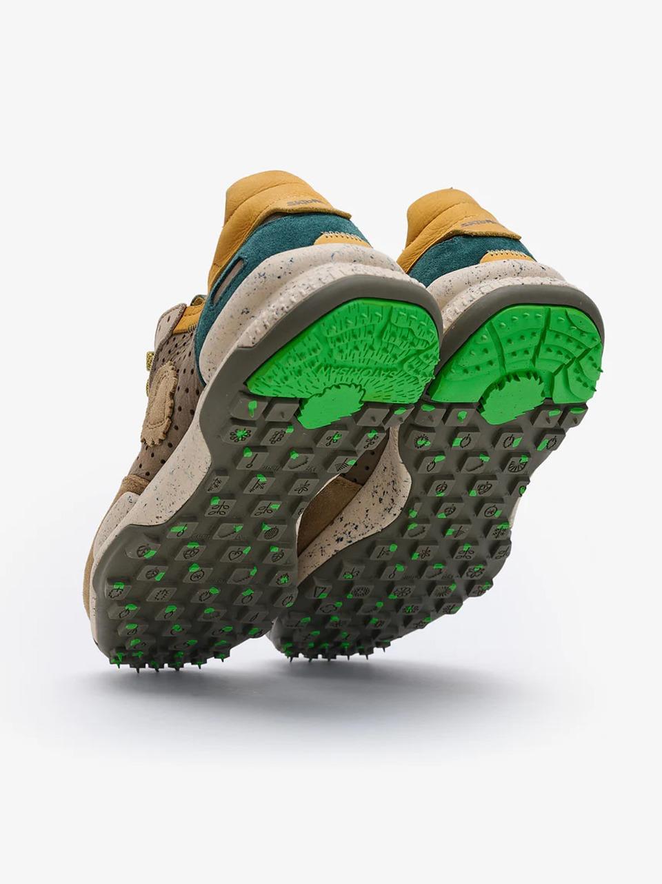 sneakers chacrona laser premium CHACRONA LASER PREMIUN LODEN BROWN SATORISAN 