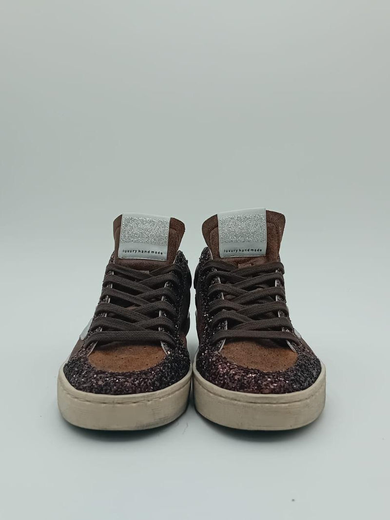 sneakers slam 4345 MARRONE AMA brand 