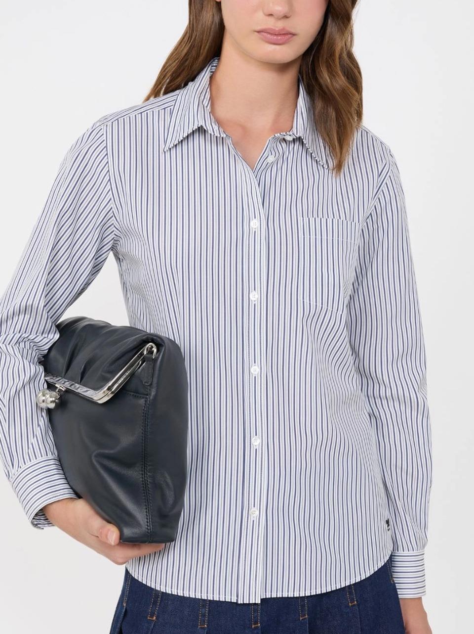 camicia manica lunga a righe BAHMAS 057 WEEKEND  by Max Mara 