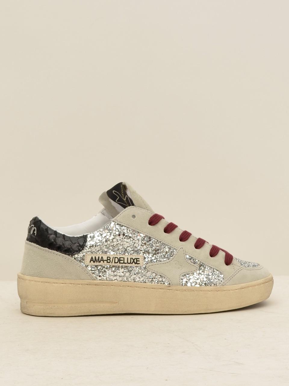 sneakers  slam 2939 ARGENTO AMA brand 