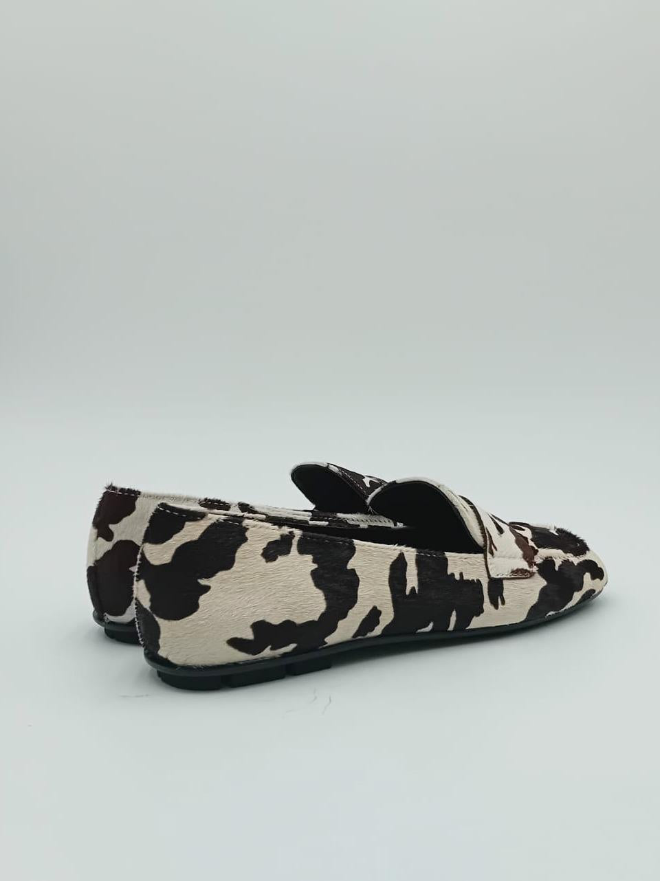 mocassino con passante forma asimmetrica BM1605X MUCCA BRUNO PREMI 