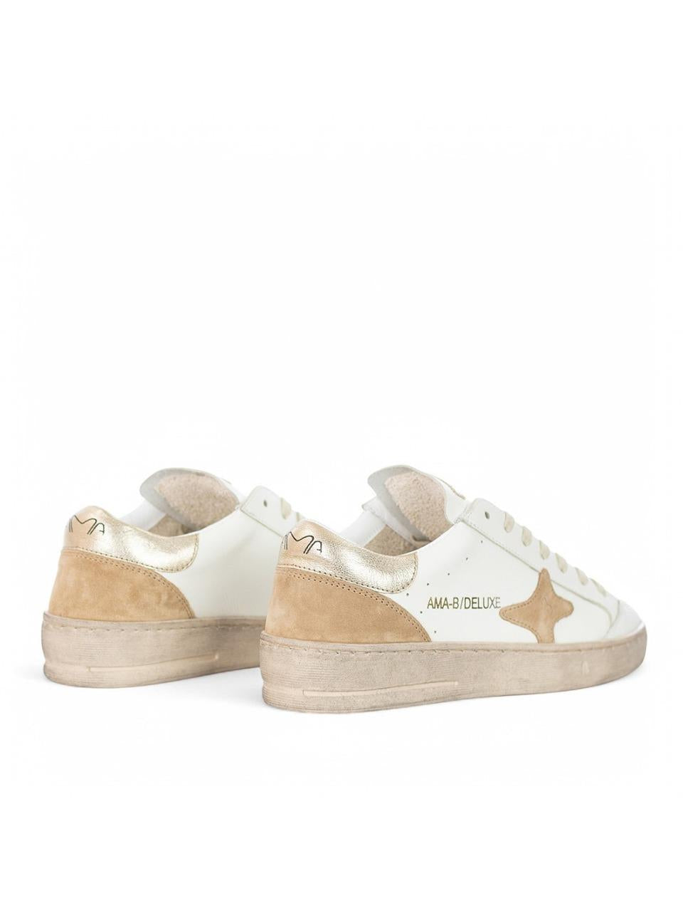 sneakers slam 4046 BIANCO SABBIA AMA brand 