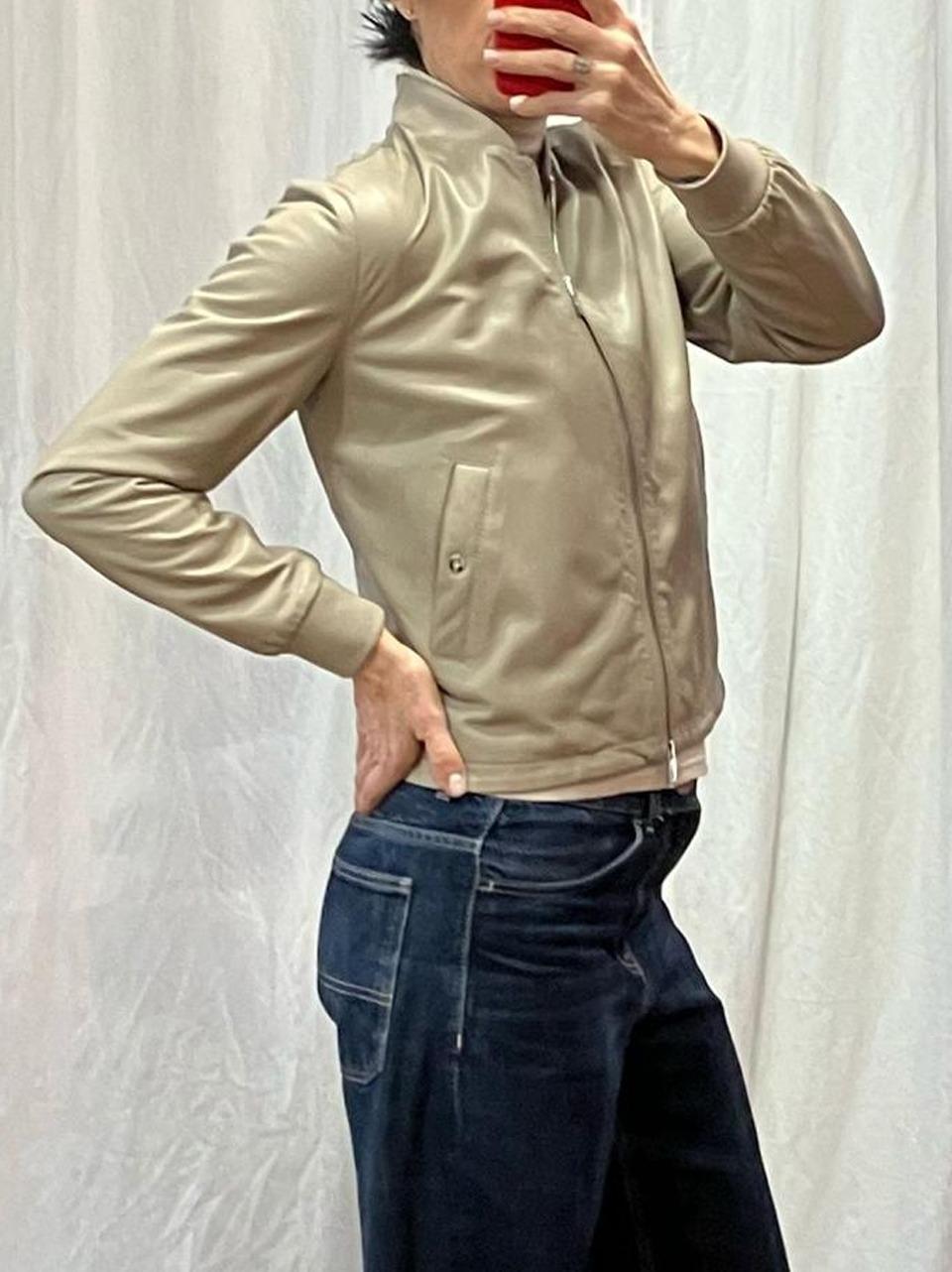 giubbini in pelle L11 7011 add 