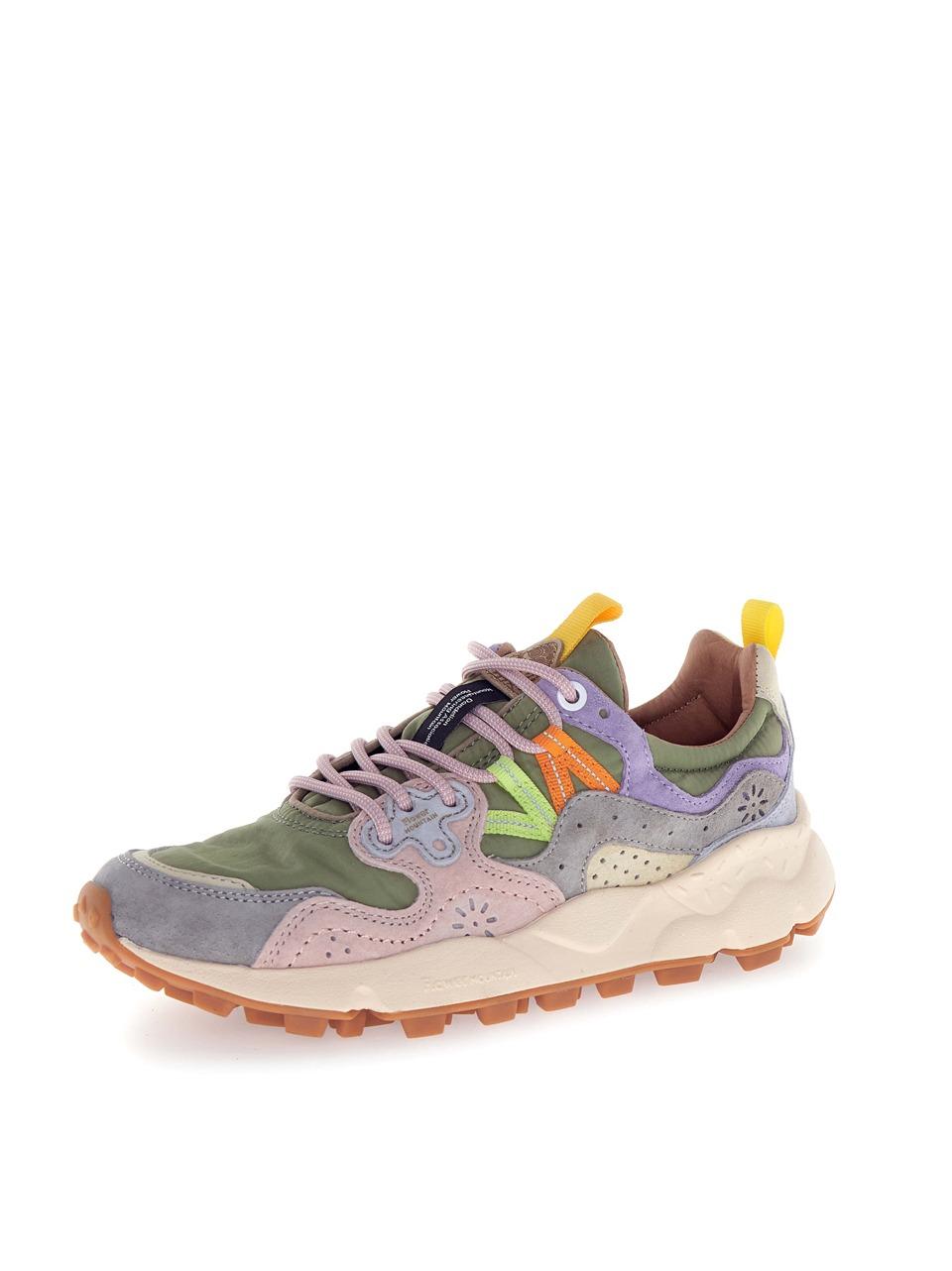 sneakers yamano3 YAMOANO31B43 MILITARE FLOWER MOUNTAIN 