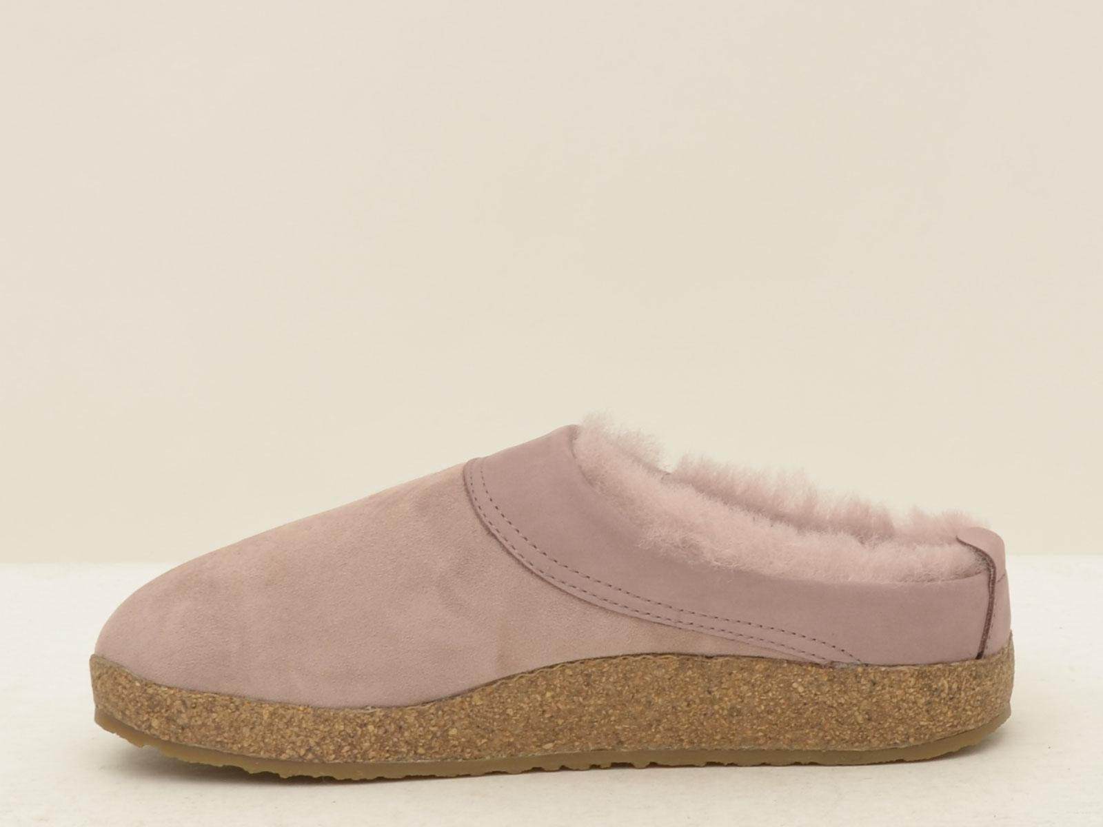 sabot snowbird in shearling 713015 83ROSE HAFLINGER 