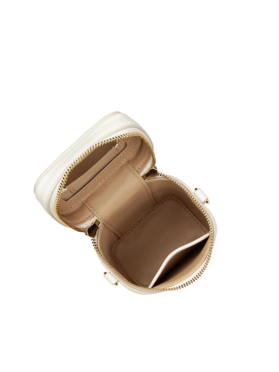 borsa porta cannochiale 647-104 BIANCO LANCASTER 