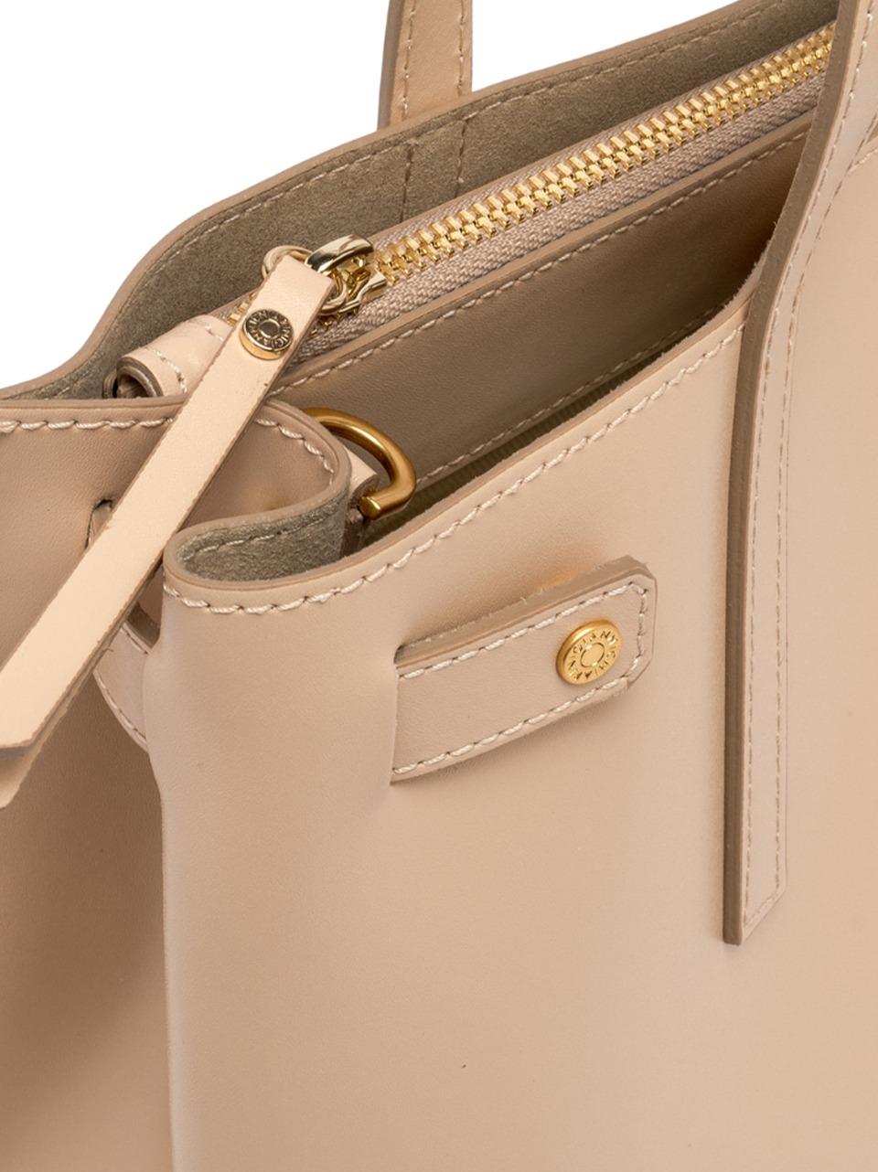borsa mano con tracolla altea grande BS11041 CREAM GIANNI CHIARINI 