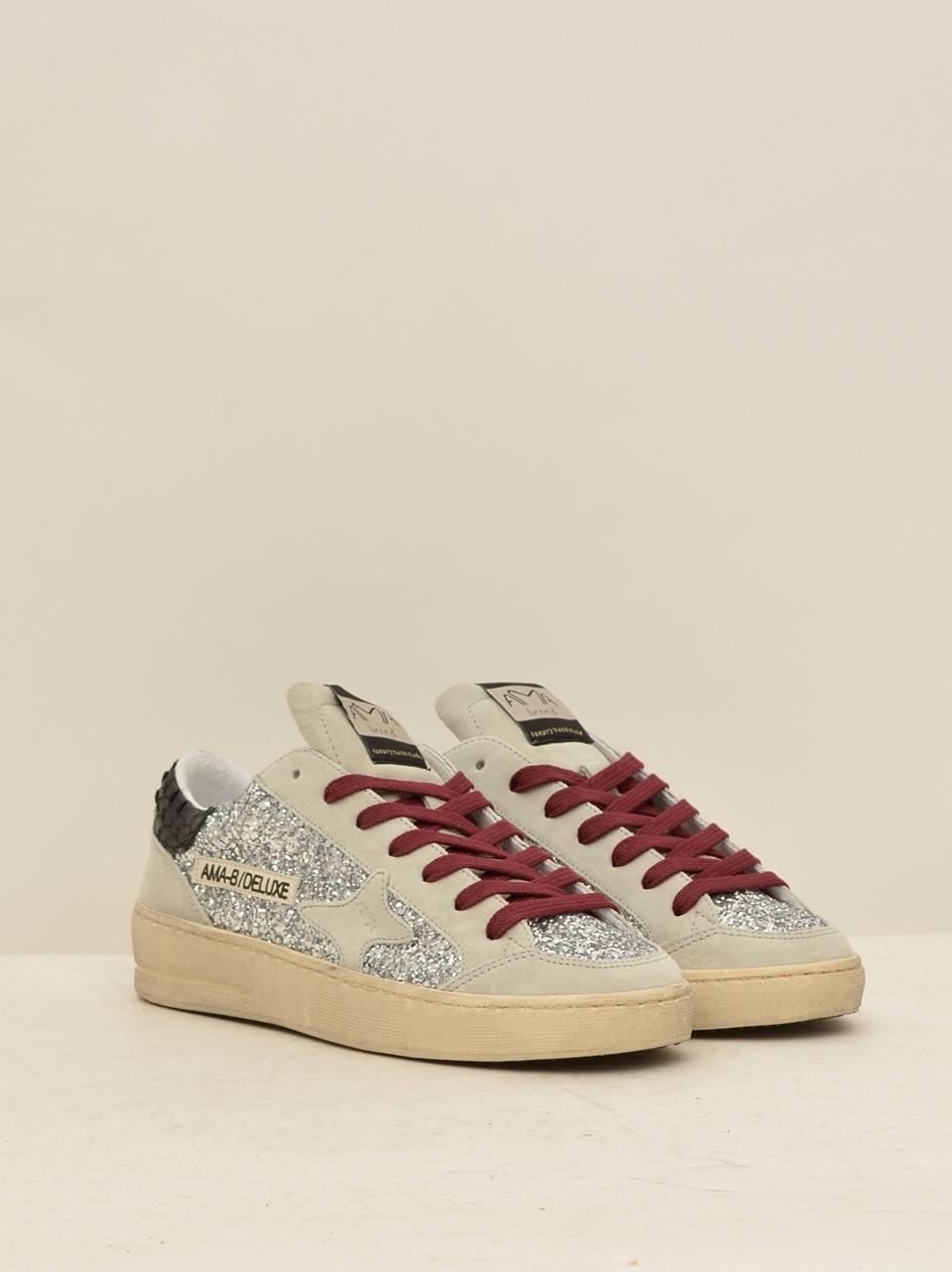 sneakers  slam 2939 ARGENTO AMA brand 