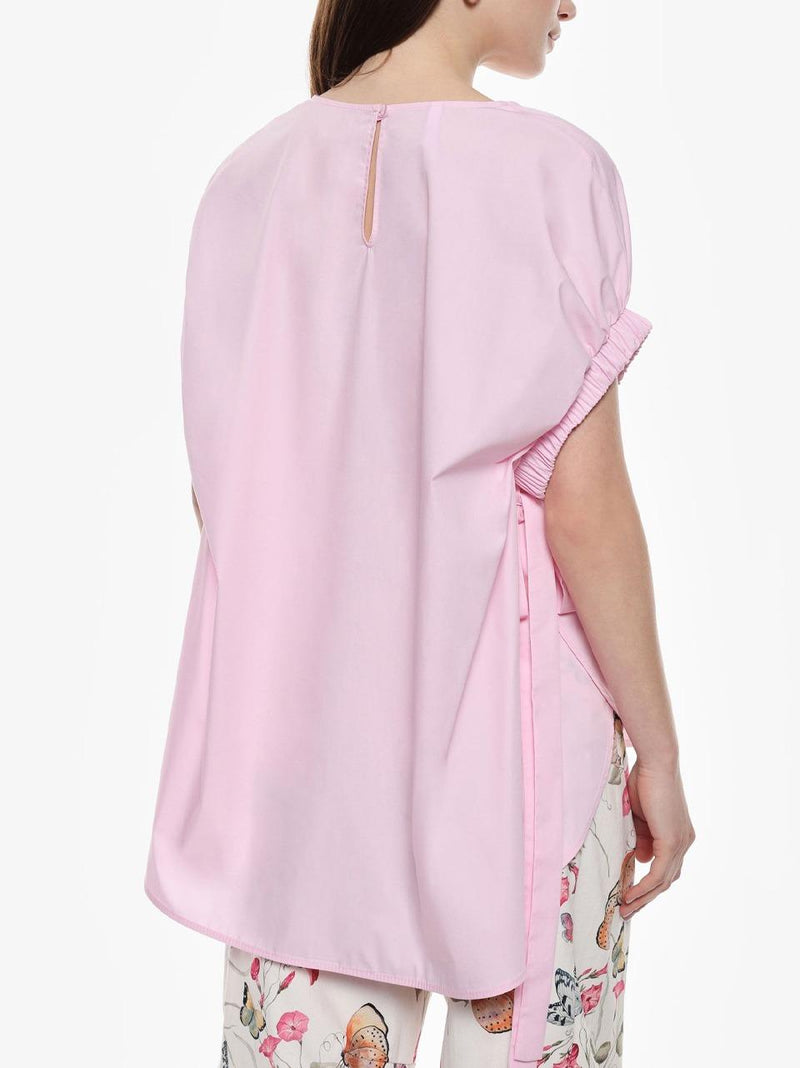 camicia girocollo coulisse CMY8JFP R SELECTED 